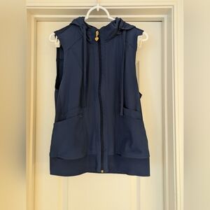 HeartSoul Scrub Vest Navy Blue Medium